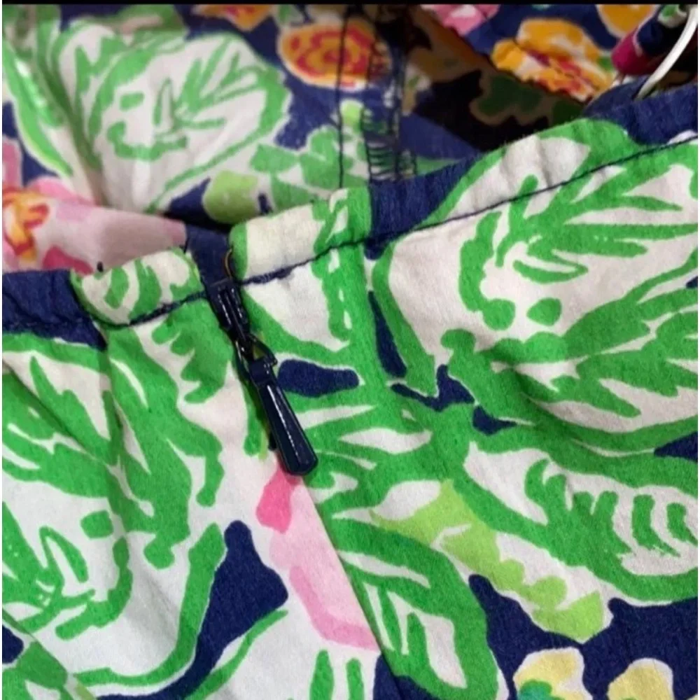 Lilly Pulitzer Gardenia Peplum top sz.4 - Picture 11 of 12